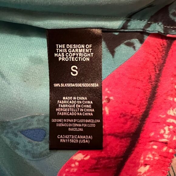 Custo Barcelona silk tunic dress - Picture 12 of 12